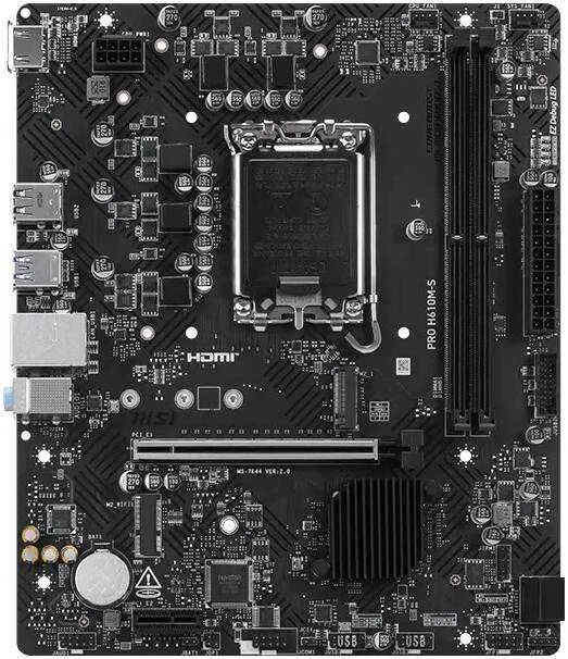 Msi pro-e h610 ddr5 10 dona