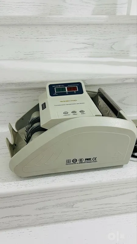 pul sanaydigan aparat Weirong (UV/MG detektorli) b/u 5 pul sanaydigan aparat Weirong (UV/MG detektorli) b/u 5