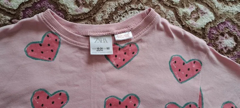 Футболка Zara, 18-24мес 92см — фото 4
