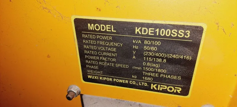 Kipir generator 6 porshinlik ishlagan vaqti 60 soat 4 Kipir generator 6 porshinlik ishlagan vaqti 60 soat 4