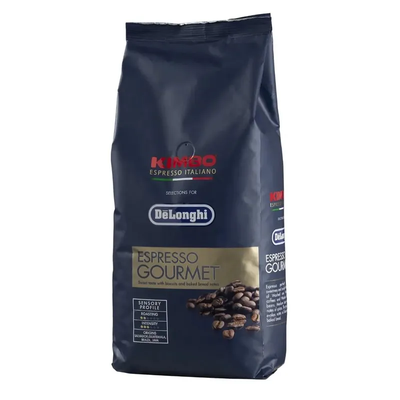 Зерновой кофе DeLonghi Kimbo Espresso Gourmet 1 кг