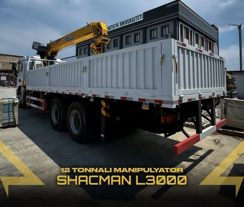 Manipulyator avtokran xizmati shacman 12 tonna 2