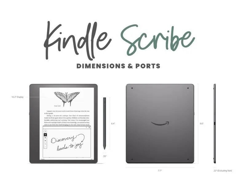 Amazon Kindle Scribe Электронный Блокнот+ Электронная Книга ( 2 в 1 ) — фото 6