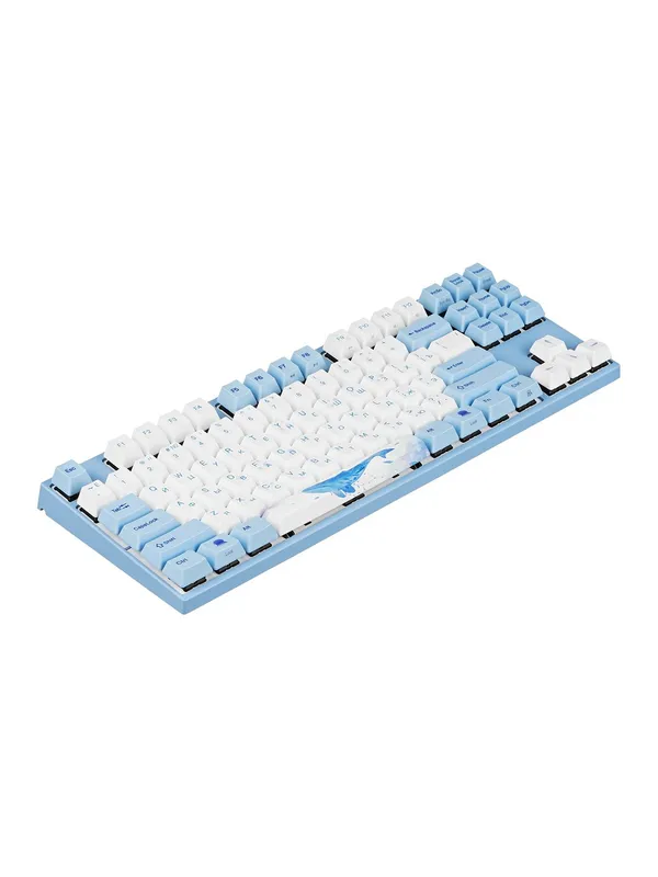 Механическая клавиатура Varmilo "Sea Melody" (VEM87), USB, Varmilo EC V2 Ivy Multicolor — фото 4