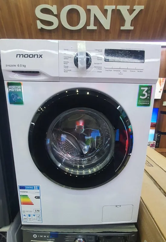 Стиральная машина MOONX 6 KG SY6200W 1