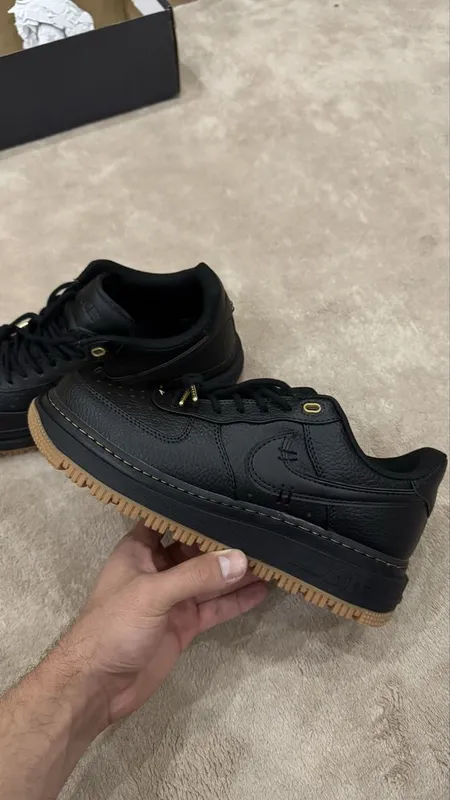 Nike Air Force ( черного цвета ). — фото 2