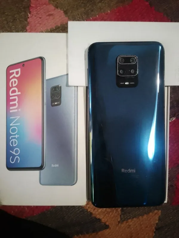 Redmi not 9s sotiladi. Holati edial 6+2 128 hotira dak karobkasi bor