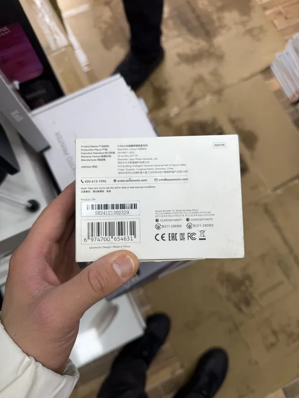 Saramonic blink me u2 va dji mic mini — фото 1