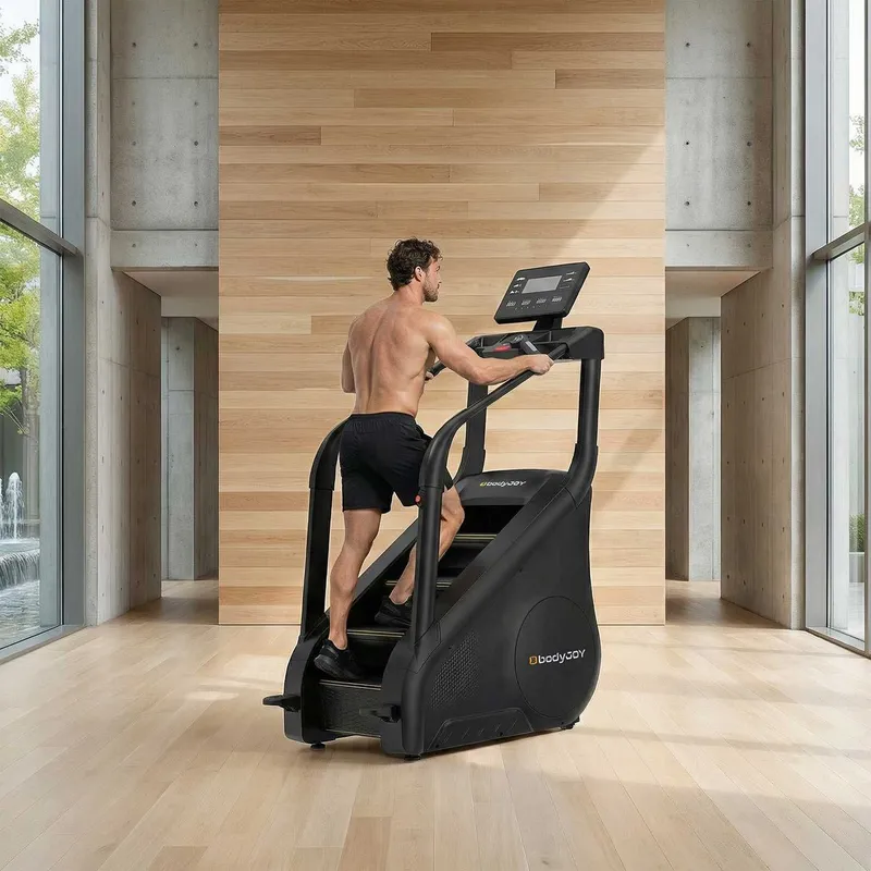 Pog‘onali trenajyor Body Joy CS201ES Stair Climber Fitexdan. 4 Pog‘onali trenajyor Body Joy CS201ES Stair Climber Fitexdan. 4