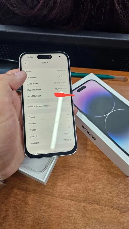 iPhone 14 Pro 128 gold 5