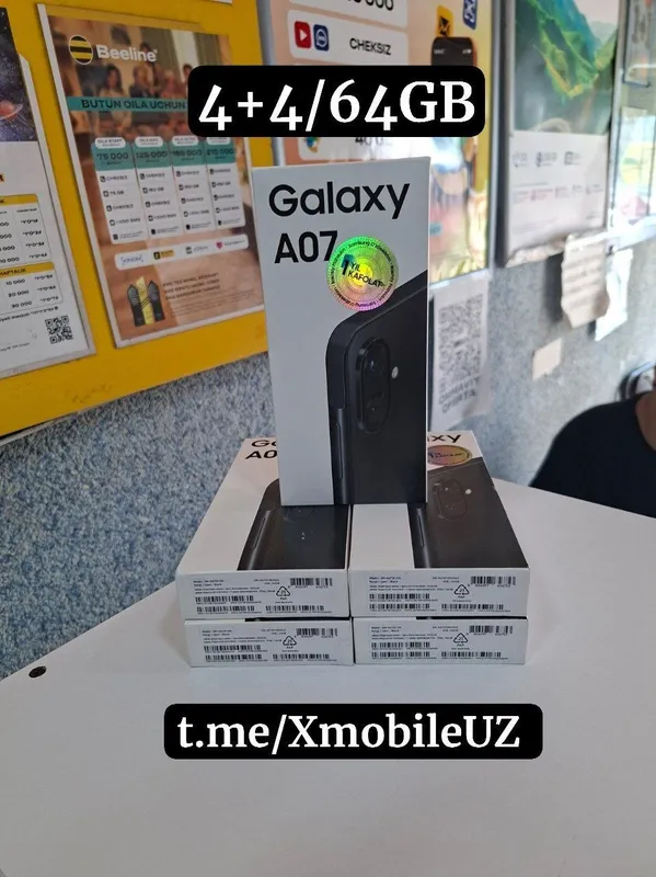 Samsung A07 4+4/64GB