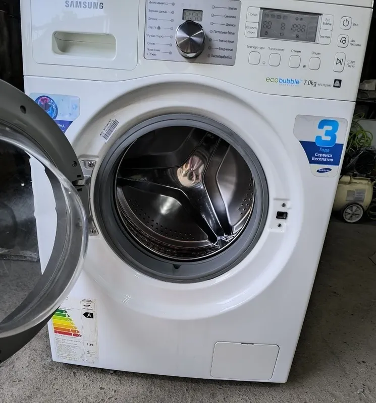 Продам Samsung 7 kg 1200 оборотов отжима. — фото 1 Продам Samsung 7 kg 1200 оборотов отжима. — фото 1