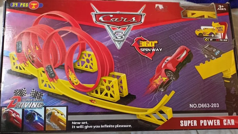 Игрушка Трек с петлей, б/у. 1 Игрушка Трек с петлей, б/у. 1
