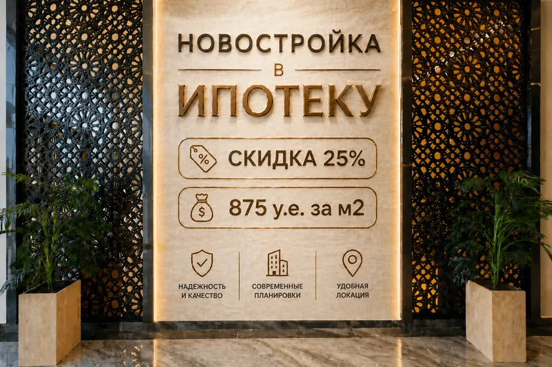 2х комнатная Новостройка, Яшнабадский р-н,Янгиабад
