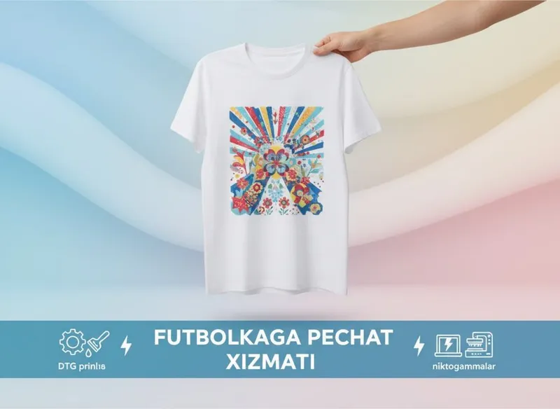 Futbolka va Kepkaga pechat xizmati eng arzon va sifatlisi bizda — фото 1
