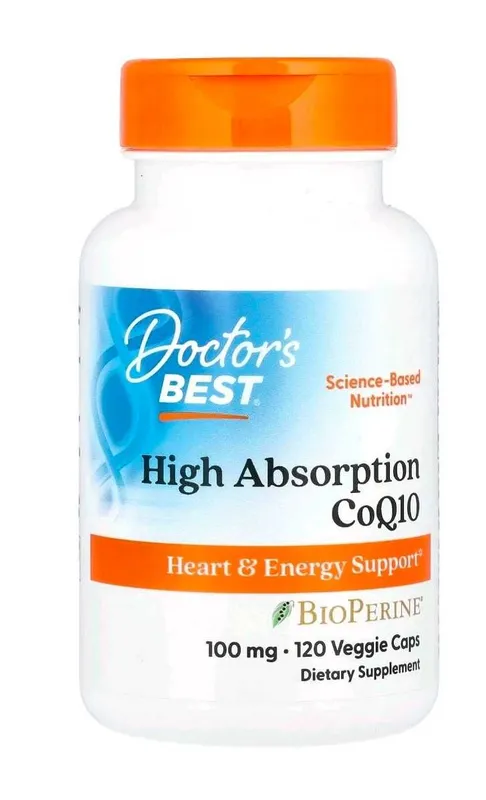 Dr best co q10. Коэнзим q10 с bioperine 100мг 120 капсул