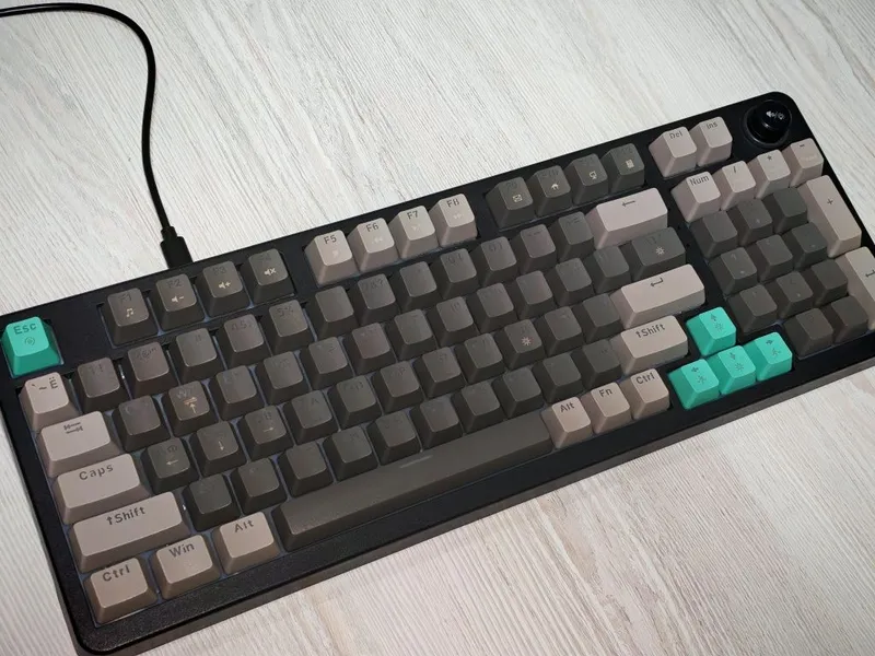 Игровая клавиатура механическая проводная USB MOFii 96 клавиши, перек — фото 2
