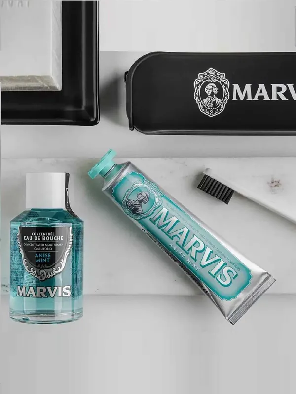 Зубная паста Marvis Anise Mint 85 мл — свежесть мяты и аниса — фото 2