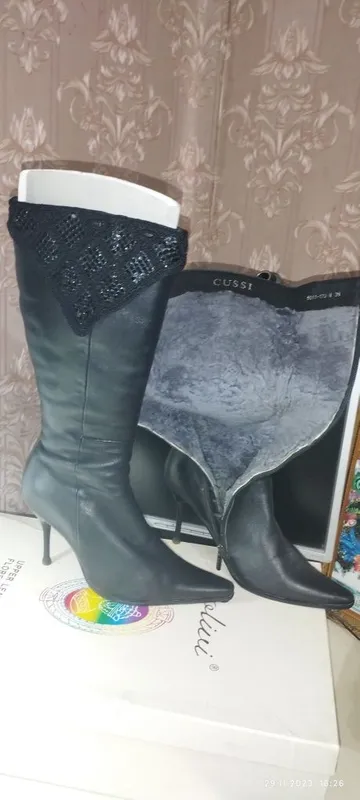 Продаю сапоги женские кожа — фото 3