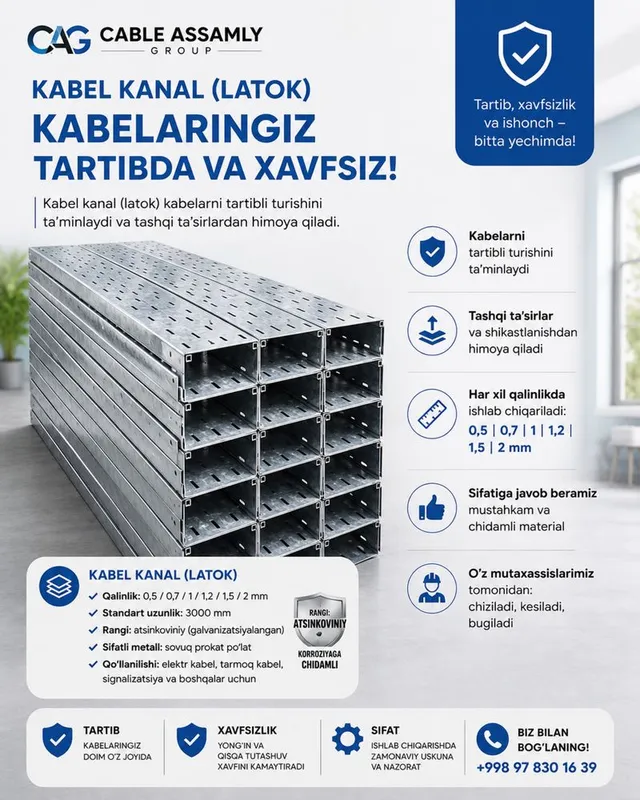 Kabel latok. Kabel latok.