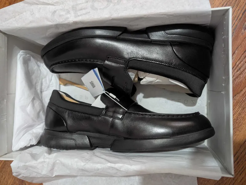 Мужские мокасины Geox Homme U Smoother F B Mocassins — фото 3