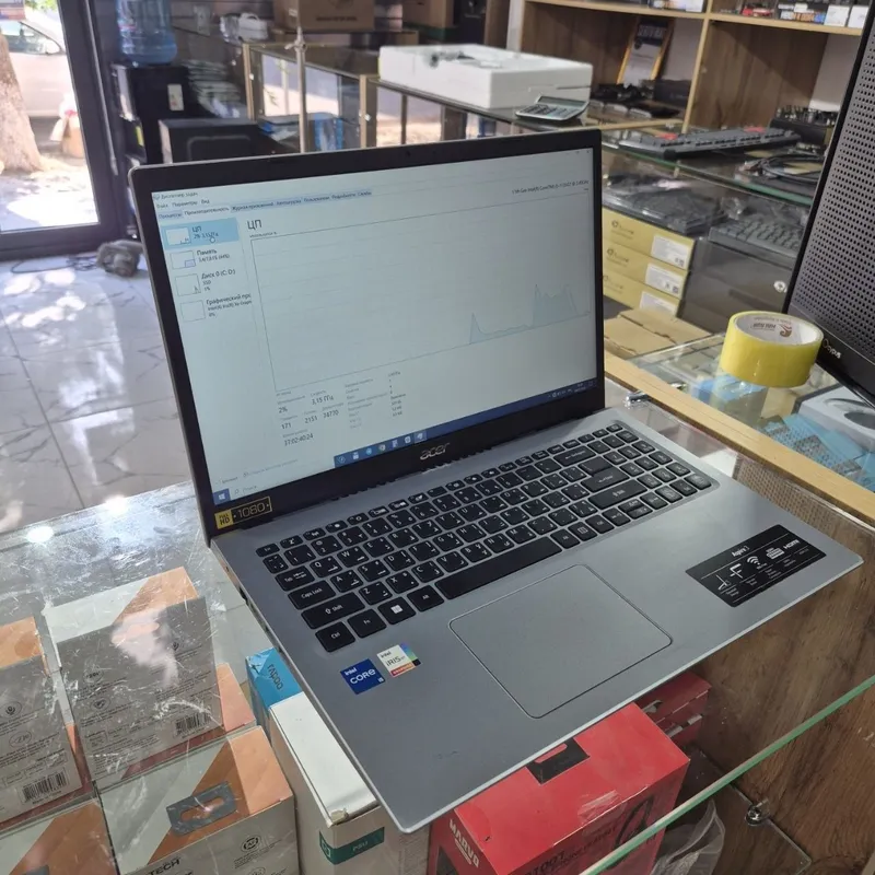 Noutbuk Acer Aspire i5 11th 8/512 ssd 15,6 2