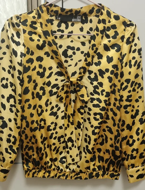 love moschino leopard bluzka