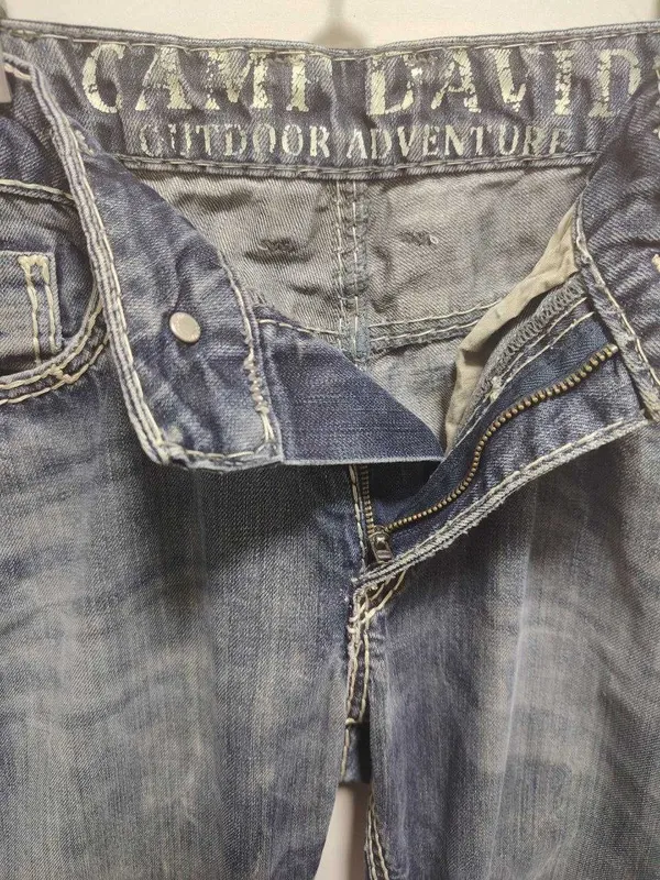 Camp David Jeans W35 L34 / T-shirt L. Джинсы Винтаж. Поло Футболка. — фото 4