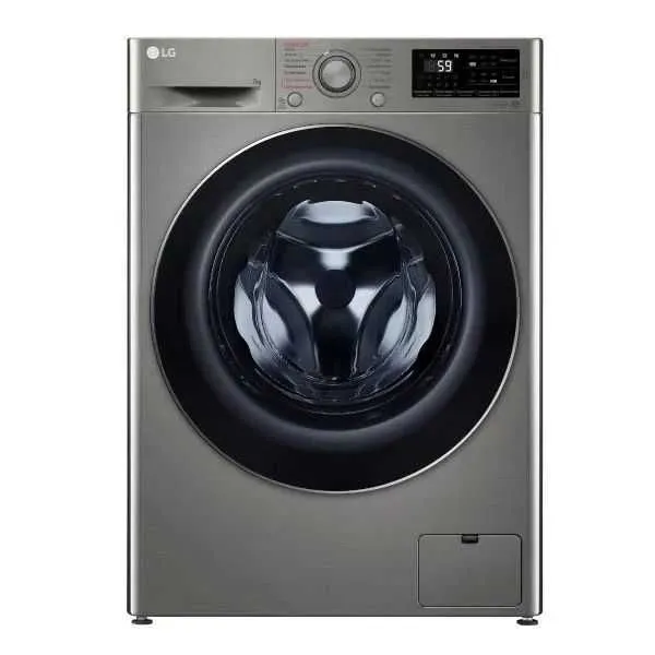 Стиральная машина узкая LG F2J6HSDS с паром, 7 кг