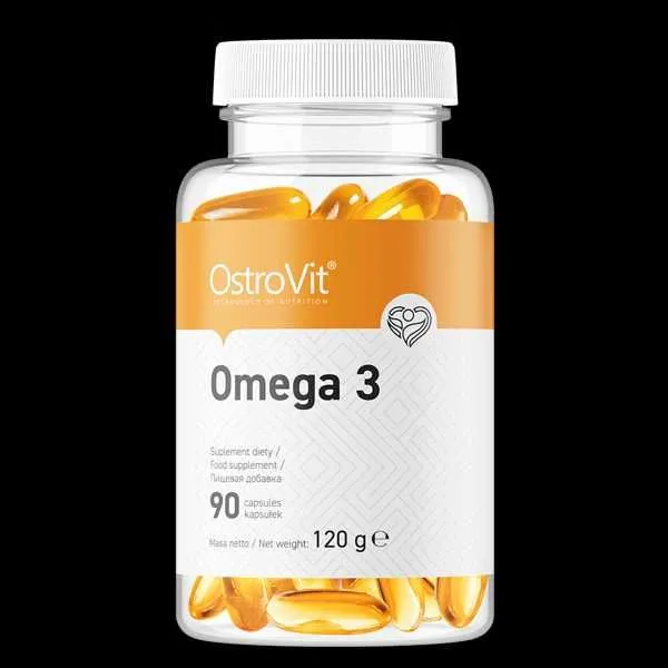 OstroVit Omega 3 — 90 капсул, Рыбий жир 1000 мг / Made in Europe 3 OstroVit Omega 3 — 90 капсул, Рыбий жир 1000 мг / Made in Europe 3