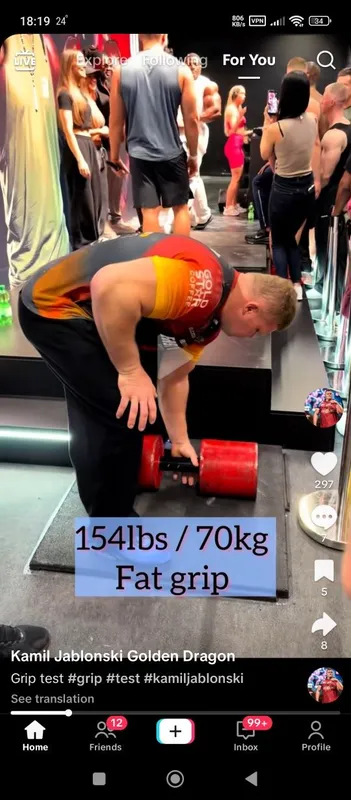 Arm wrestlingchilar uchun maxsus gantel