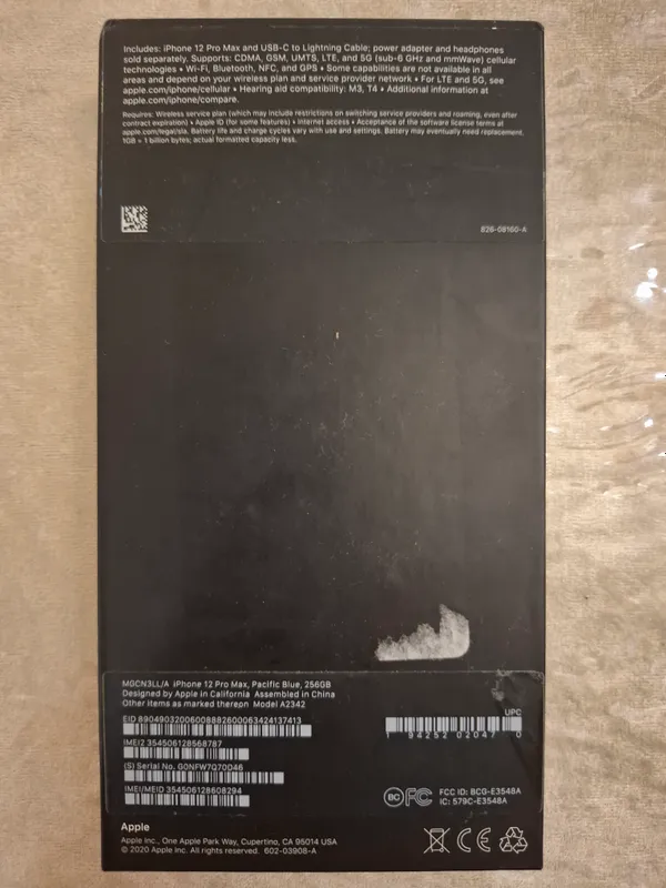 iPhone 12 Pro Max 256GB Pacific Blue — фото 5