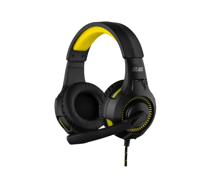 }Гарнитура игровая 2E GAMING HG300 LED 3.5mm черный }Гарнитура игровая 2E GAMING HG300 LED 3.5mm черный