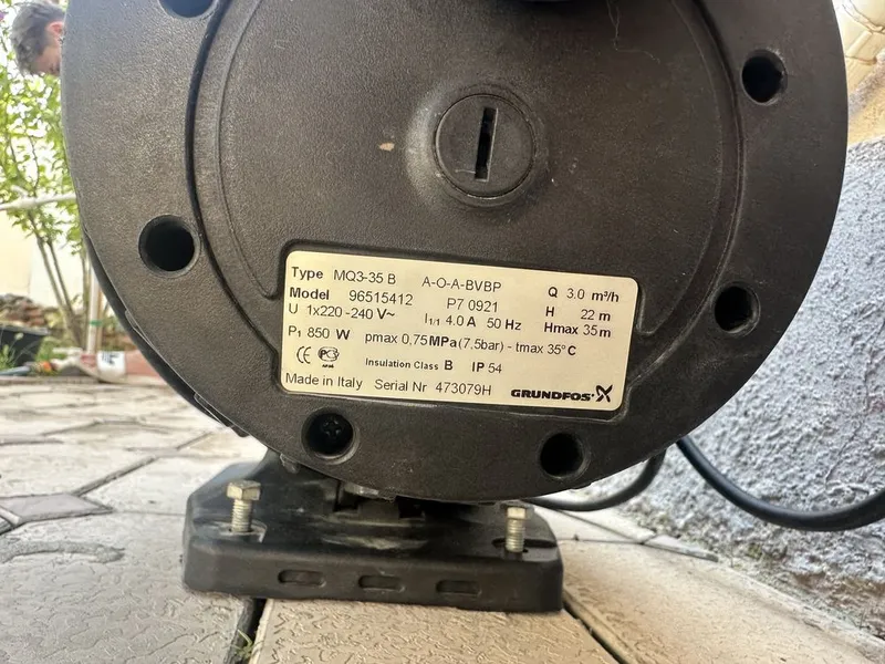 Grundfos mq 3-35 B водяной насос — фото 2