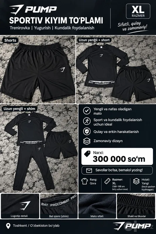 Sport bilan shugʻullanish uchun Sport bilan shugʻullanish uchun
