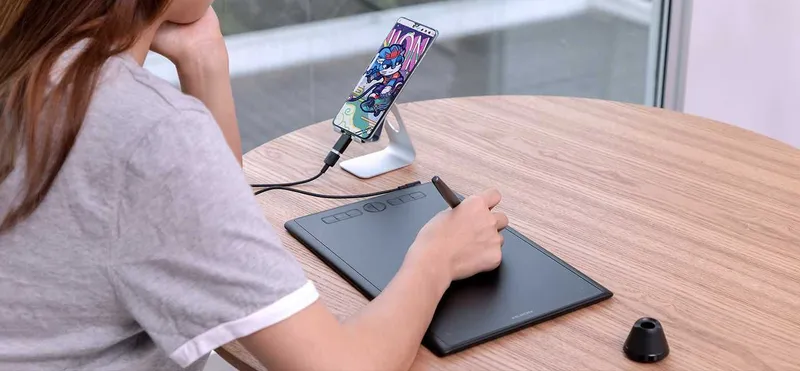 Графический планшет Хайон (Huion) H610PRO V2 . Абсолютно новый — фото 1