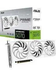 Видеокарта ASUS GeForce RTX 5070 PRIME WHITE OC Edition