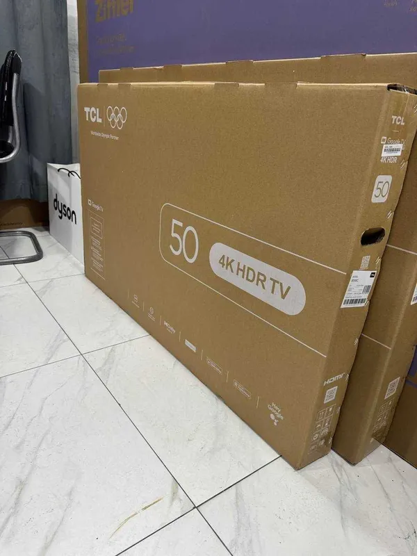 Телевизор TCL 50 V6C 4K LED 60hz Google TV голосовое управление есть — фото 1