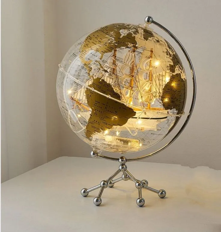 светодиодный светильник Golden Sail World Map Decor — фото 3