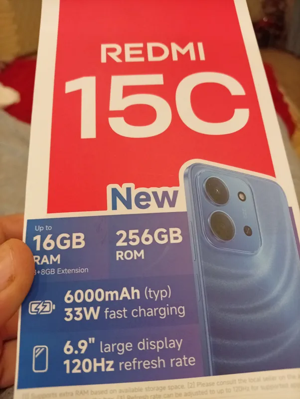 телефон redmi 15 c — фото 2