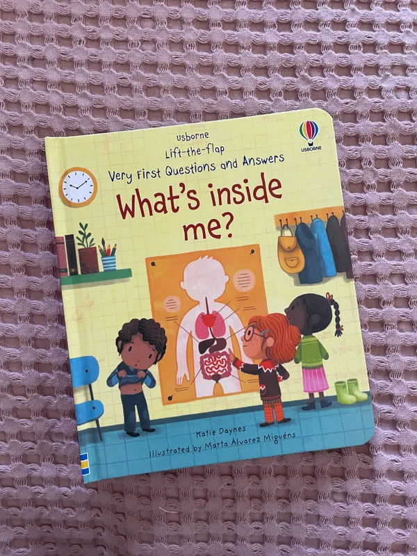 What’s inside me? Книга на английском для детей.