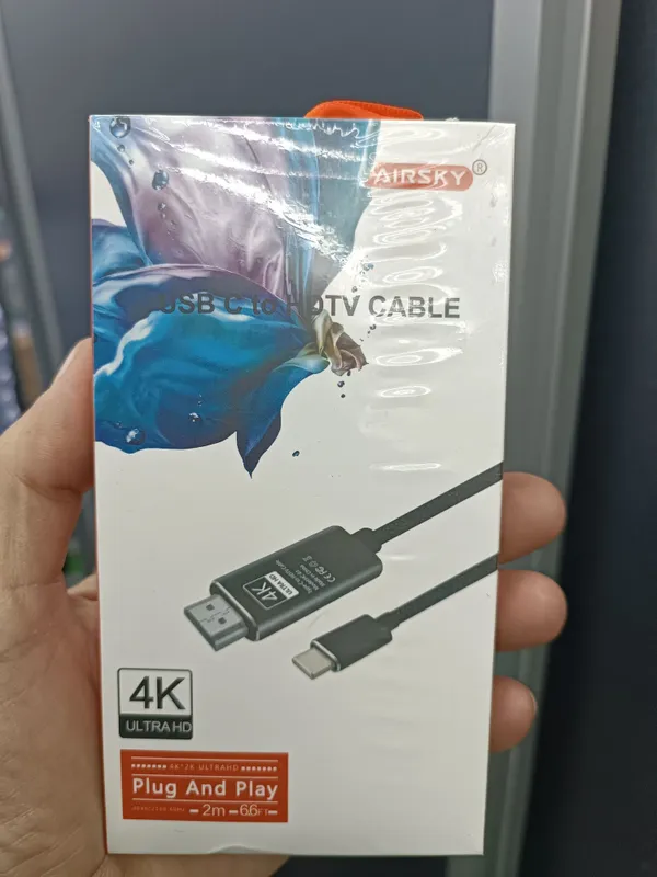 Скидка!Доставка! Type c hdmi кабель 2 м , 60 Hz — фото 1