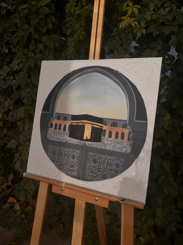 Sotiladi:Islomiy mavzuda chizlgan kartina(50x50sm) 3 Sotiladi:Islomiy mavzuda chizlgan kartina(50x50sm) 3