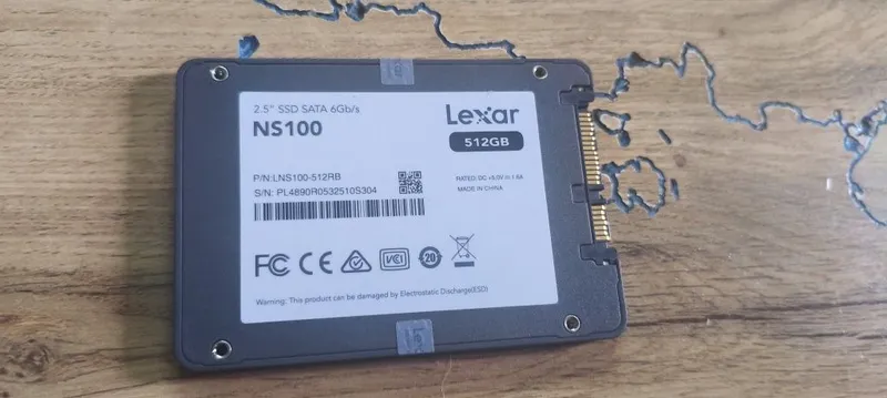 Новый SSD 512 gb
