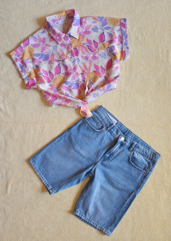 12 yosh uchun shortik va bluzka. Zara firmasi. 12 yosh uchun shortik va bluzka. Zara firmasi.