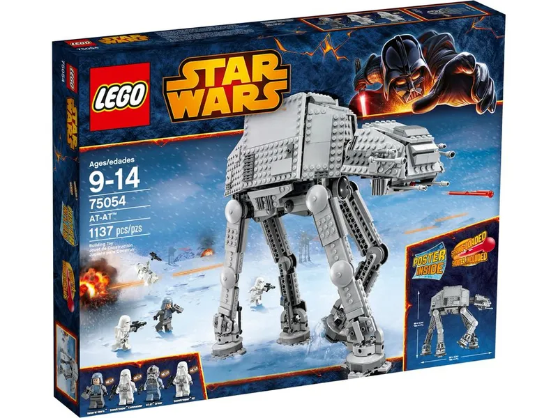 LEGO Star Wars 75054 AT-AT — в идеальном состоянии!