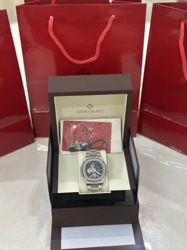 Мужские часы Patek Philippe Nautilus Automatic премиум, для подарок — фото 2
