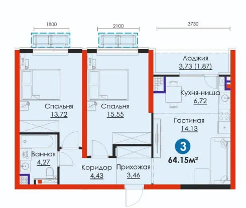 Яшнабадский 3-ком метро Янгиабад! Взнос от 155 млн