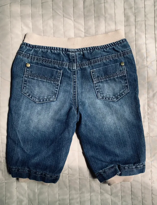 Детские джинсовые шорты Mothercare (3–6 месяцев) — фото 2 Детские джинсовые шорты Mothercare (3–6 месяцев) — фото 2