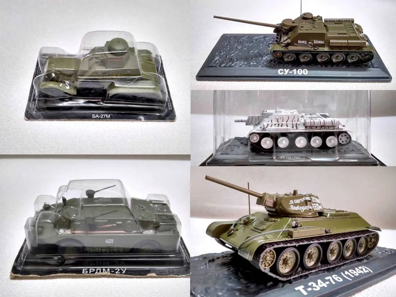 Обновлена Коллекция моделей Военной техники в масштабе 1:72, — фото 7